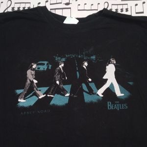 The Beatles Abbey Road Black Unisex Tshirt